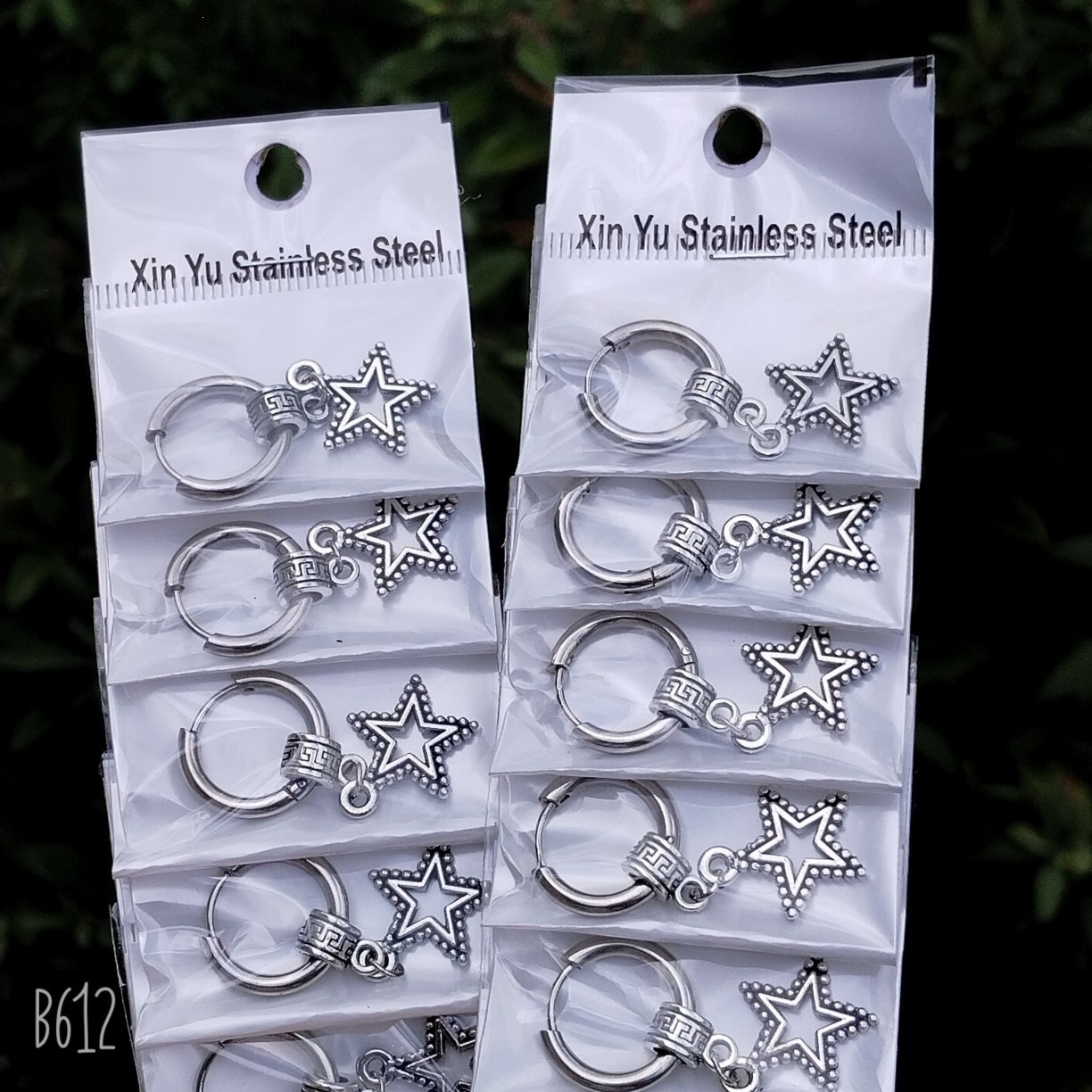 2.5 pendientes de acero de titanio gruesas y el mismo modelo crian orejas joyas de moda con pendientes de acero inoxidable con hilo redondo personalizado image 39