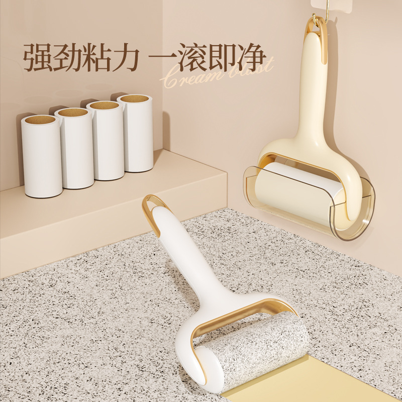 Pet Hair Remover Reusable Tape Roller, Household Pet Hair Cleaning Tool, New Simple Pet Hair Sticker Vacuum Cleaner
