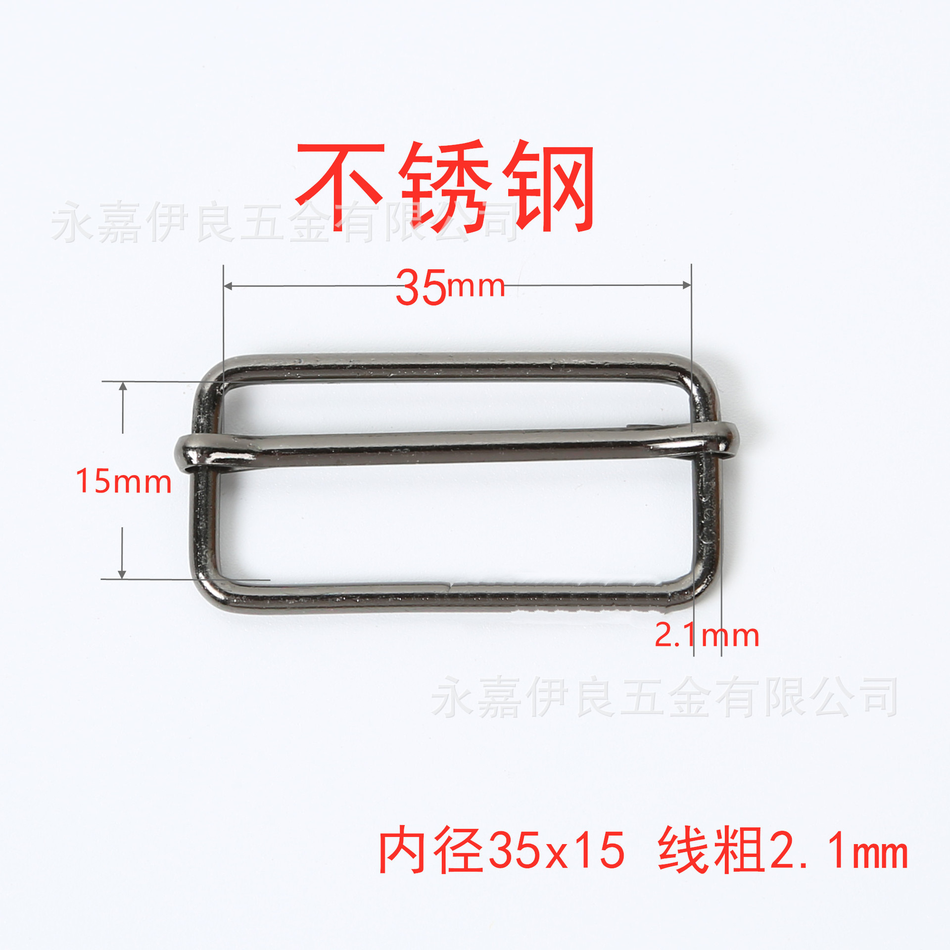 Venta directa de fábrica de hebillas metálicas en forma de D en stock, hebillas ajustables de acero inoxidable, nuevas hebillas de tracción, hebillas de tres niveles de cobre, hebillas de alambre de hierro. image 142