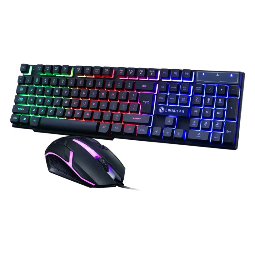Limei GTX300 подвеска с подсветкой игровая клавиатура мышь механическая клавиатура светящаяся клавиатура мышь костюм