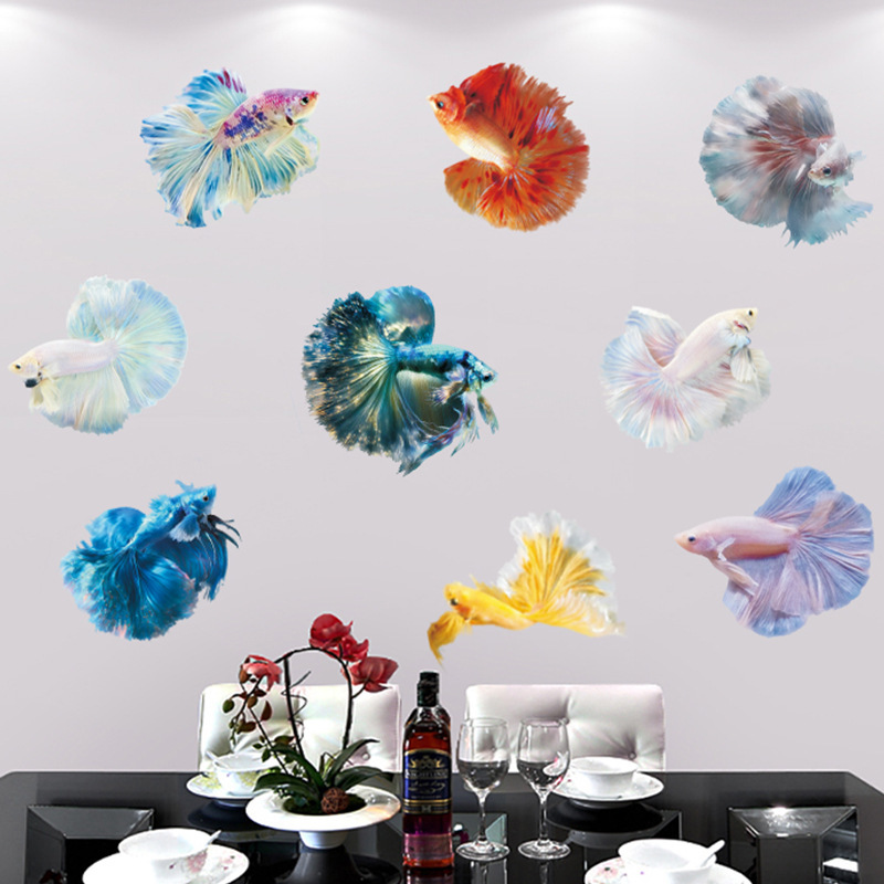 Poster Wall Stickers Bedroom Stickers Self-adhesive Cabinet Window Bathroom Bathroom Bathtub Living Room Wall Decoration Moisture-proof