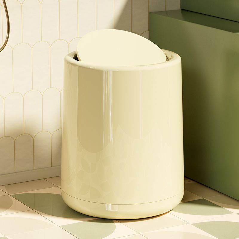 Shake Cover Trash Can Household Bedroom Living Room Kitchen Bathroom Toilet Office Simple Inside and Outside Double Bucket New Style