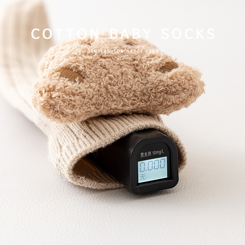 Los calcetines de los niños llevan calcetines sin tacón medias muñeca del bebé calcetines del bebé primavera Corea del Sur calcetines de los niños