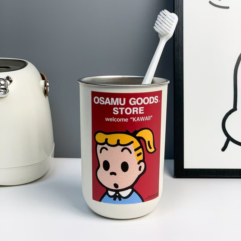 304 ステンレス鋼ウォーターカップ、高品質二層アウトドアキャンプポータブルカップ、ビールカップ、漫画カップ、マウスウォッシュカップ|undefined