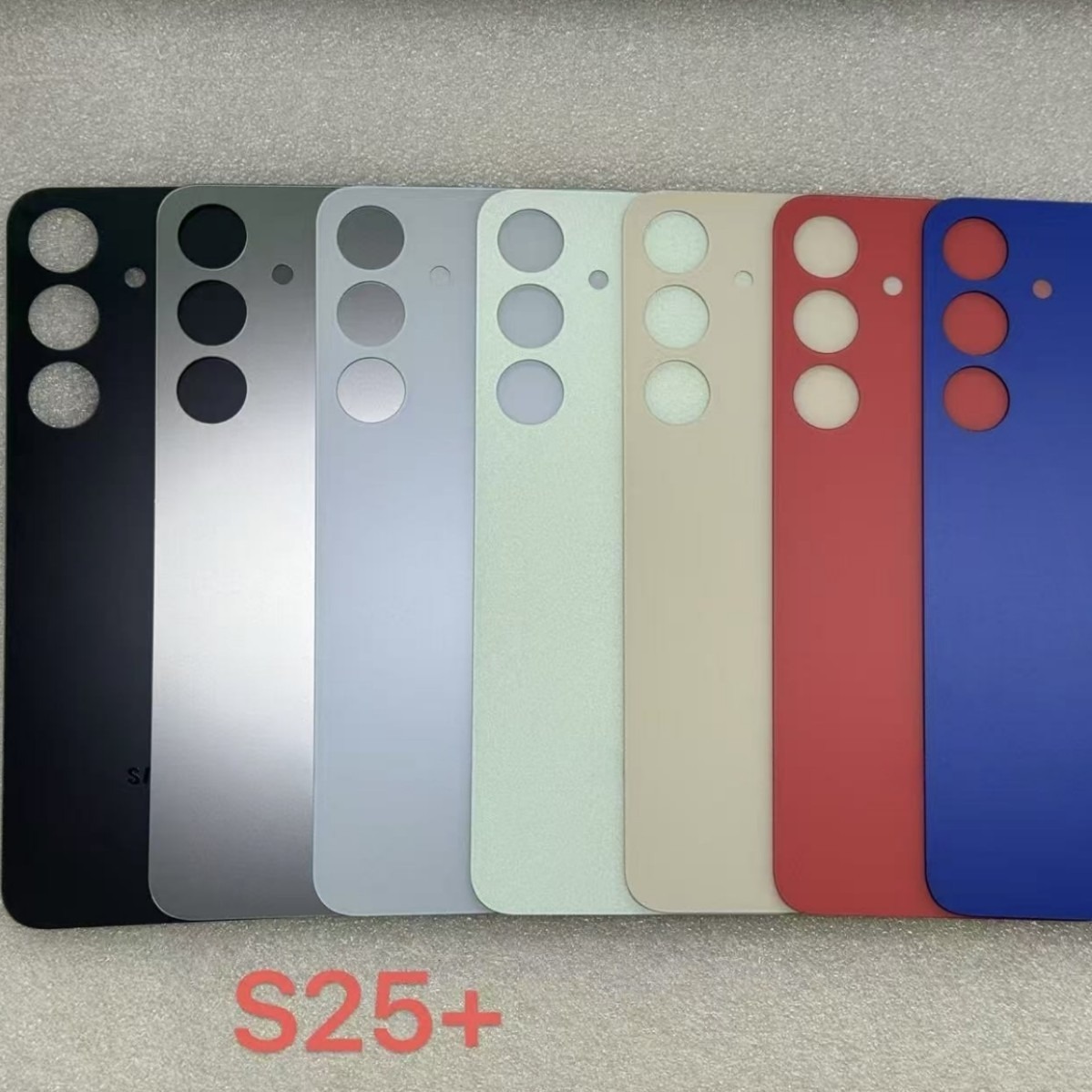 Aplicable a la cubierta trasera de vidrio de teléfono Samsung S23 24 25 plus ultra vidrio trasero vidrio trasero