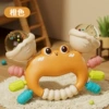 Orange crab hand rattle (opp bag)