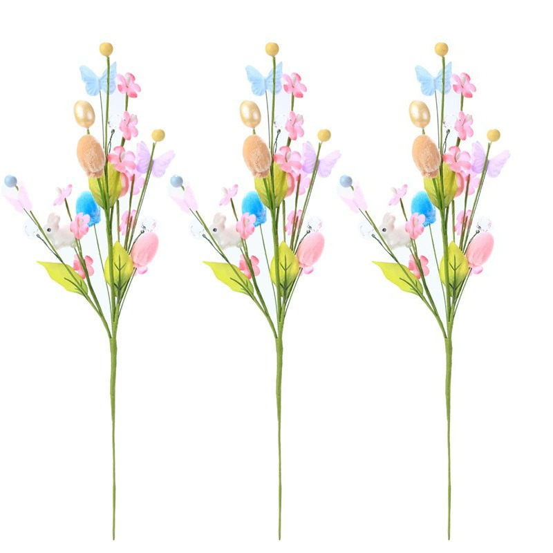 2025 Easter Egg Simulation Beats Putting Branches Spring Home Decoration European and American style modern minimalist flower decoration