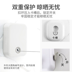 Gao Wenhai household indoor invisible clothesline, bathroom wire clothesline, hotel quilt artifact drop shipping