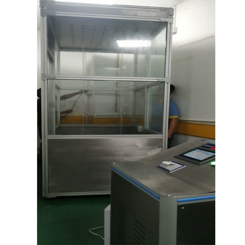 Устройство обнаружения плотности защитной маски с прибором для проверки утечки кабины