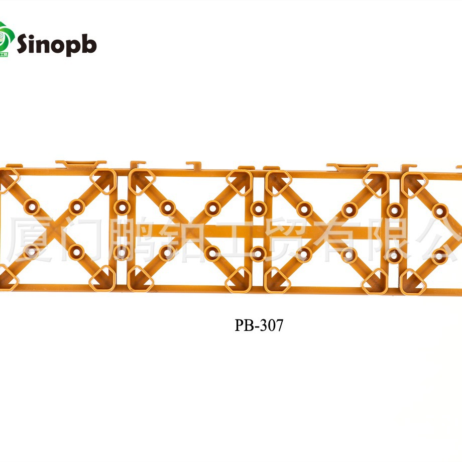 PB-307  户外地板斜边直角边塑料底托网片