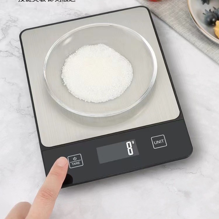2024家用秤 厨房电子称 10KG电池款