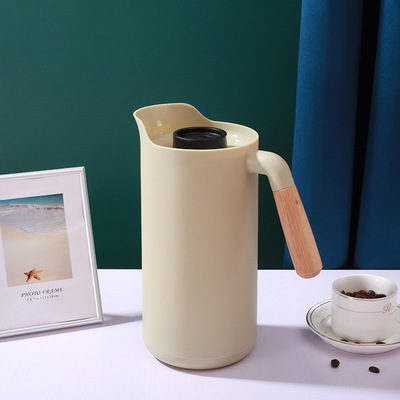 保温壶家用玻璃内胆暖水壶 大容量热水瓶外贸咖啡壶礼品印logo