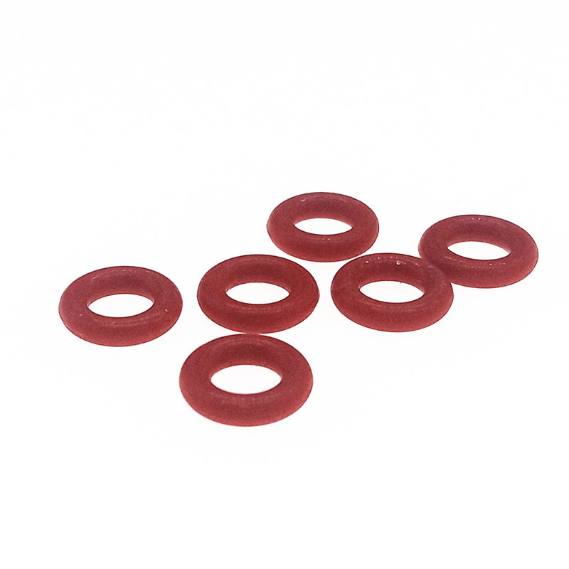 O型圈9.2*4.8*2.2亮面红褐色硅胶70A密封圈