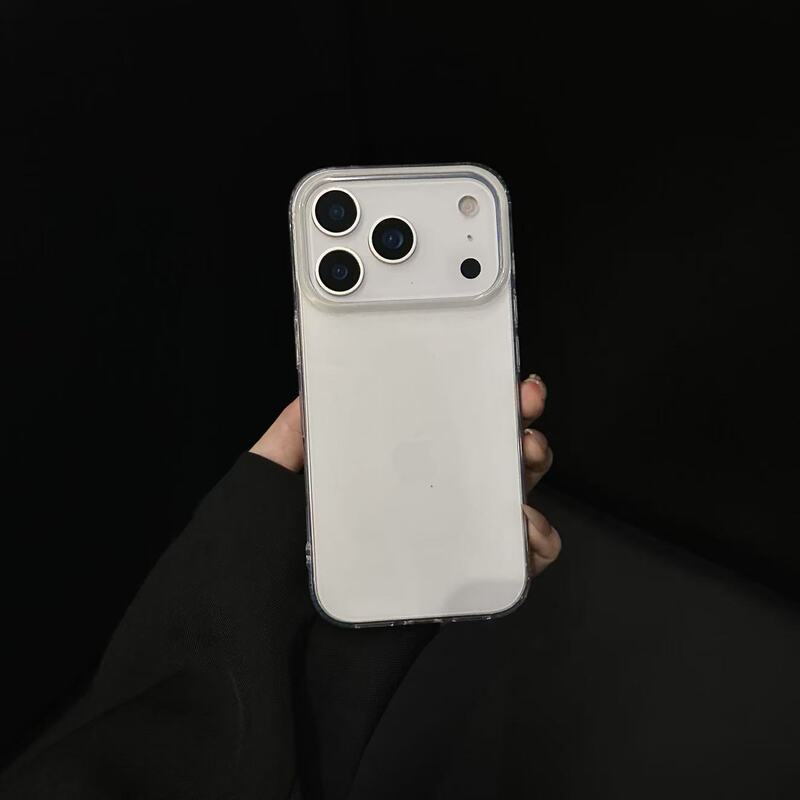大孔透明手机壳适用于苹果iphone17promax透明16简约13/14软壳XR|undefined