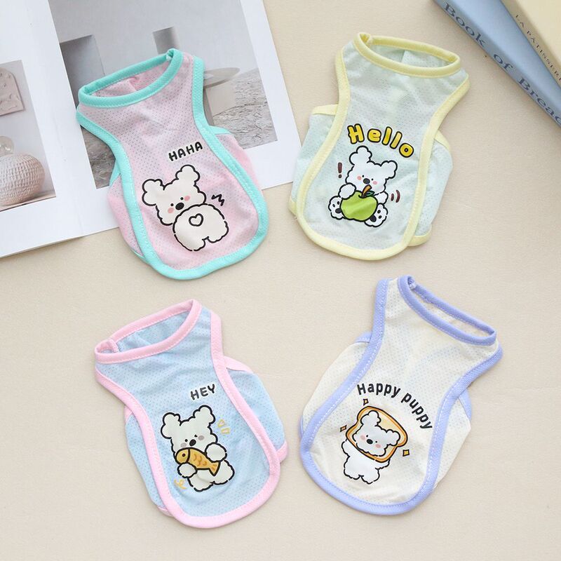 Dog Summer Cooling Vest Pet Ice Silk Cooling Clothes Breathable and Cool Cat and Dog Cartoon Puppy Clothing Xs-6Xl Dog Summer Cooling Vest Pet Ice Silk Cooling Clothes Breathable and Cool Cat and Dog Cartoon Puppy Clothing Xs-6Xl