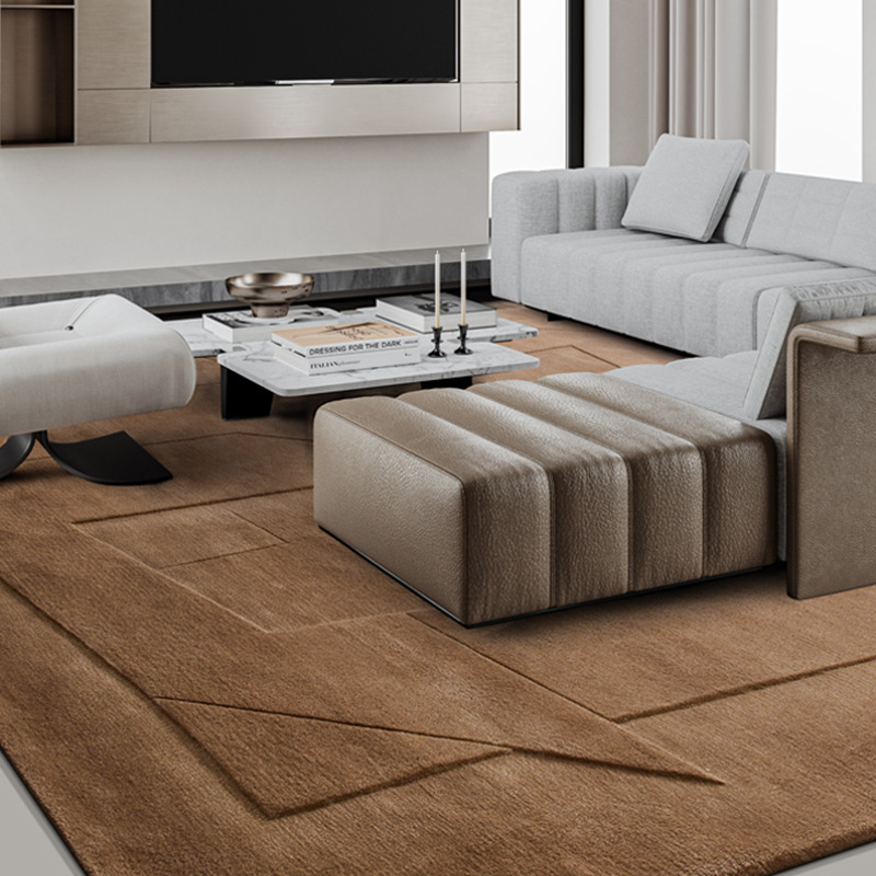 Fábrica de fuente de alta gama alfombra sala de estar dormitorio resistente a la suciedad fácil de cuidar mantas de mesa de té domésticas mantas de cama hechas a mano
