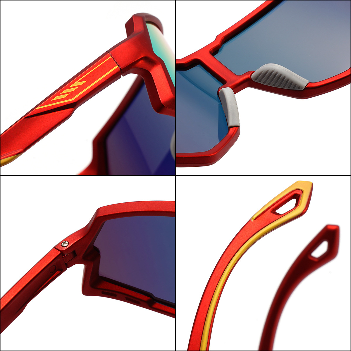 2025 nuevos gafas de sol deportivas de montar de marco completo gafas de sol al aire libre gafas de sol polarizadas de alta definición gafas de sol para niños