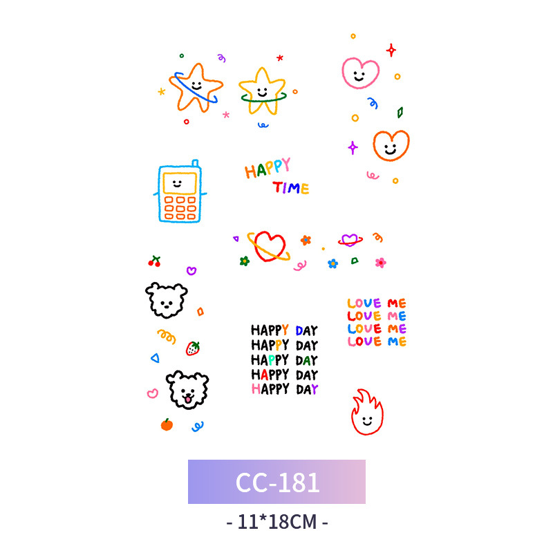 Transfronterizo en stock al por mayor de halloween colorido mariposa tatuaje pegatinas simulación sangrienta cicatriz pegatinas divertidas pegatinas impermeables