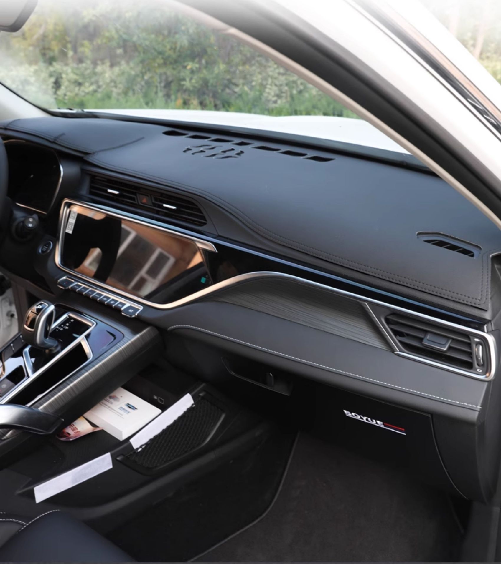 Suitable for 24 Changan Cs35Plus Blue Whale Edition Light-Proof Mats, Center Console Modification, Instrument Panel Sun Protection Mat Supplies