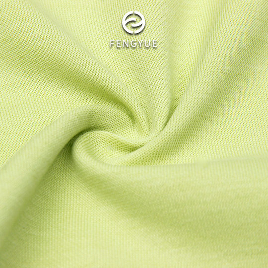 in stock ultra-thin Yasha cotton 180g cotton polyester double-sided fabric spring and summer cool skin-friendly T-shirt sweat knitted fabric