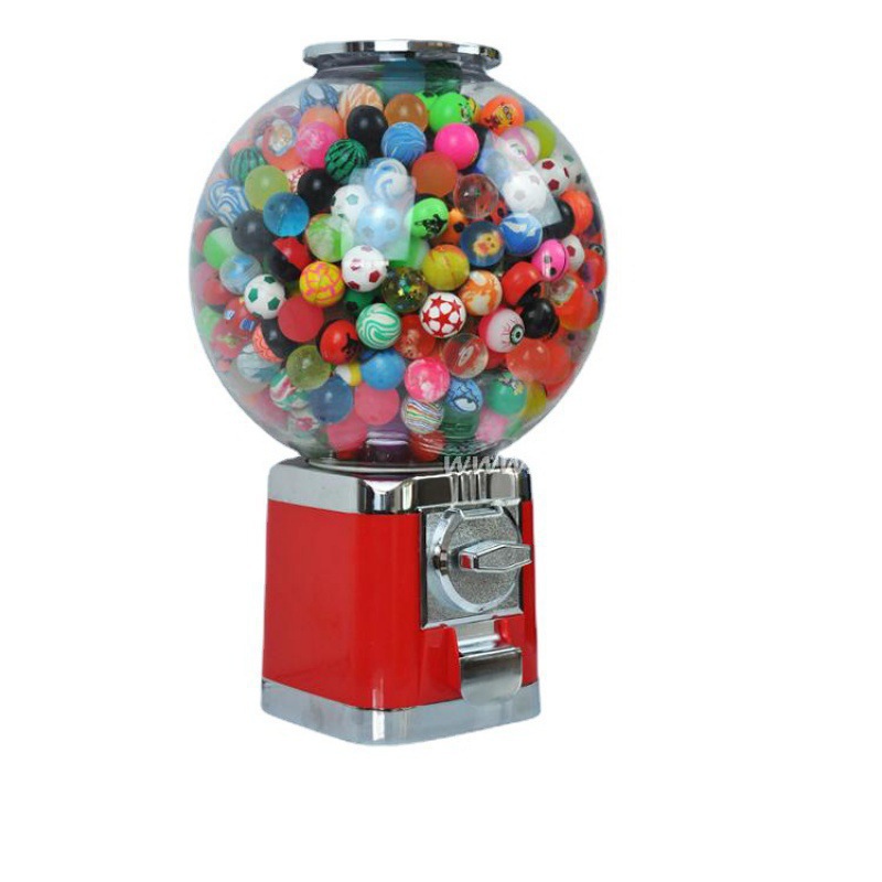 Máquina de torsión de huevos comerciales Máquina de bolas de resorte Máquina de moneda Máquina de huevos Máquina de venta de dulces