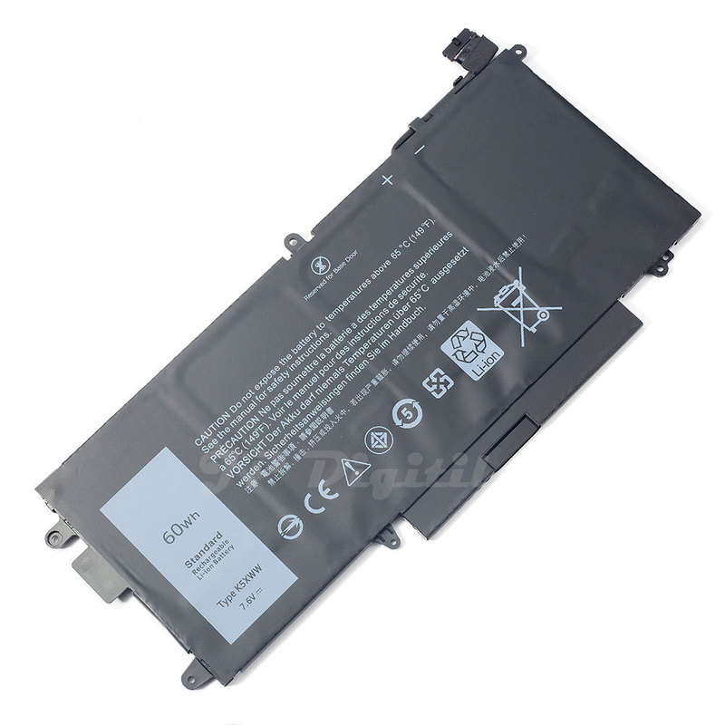 Compatible with Dell Latitude 5289 7389 7390 2-in-1 K5XWW 71TG4 computer battery
