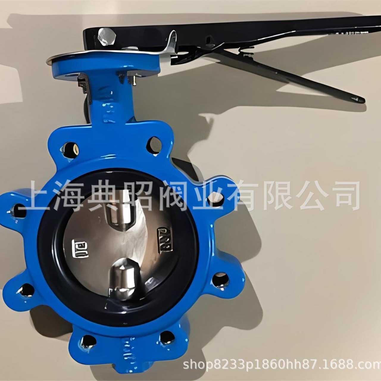 带螺栓孔 凸耳式 软密封蝶阀DZ971X支耳式蝶阀 管道尾端单向蝶阀