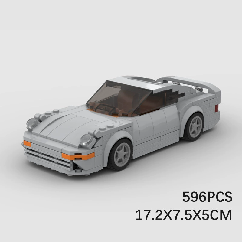 MOC Совместимость со строительными блоками Lego, Parc 956-Le Mans 1983 Marlboro Auto Series части спортивных автомобилей