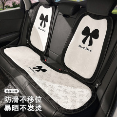 2025新款简约汽车坐垫轻奢网红蝴蝶结车内用坐垫创意装饰汽车用品