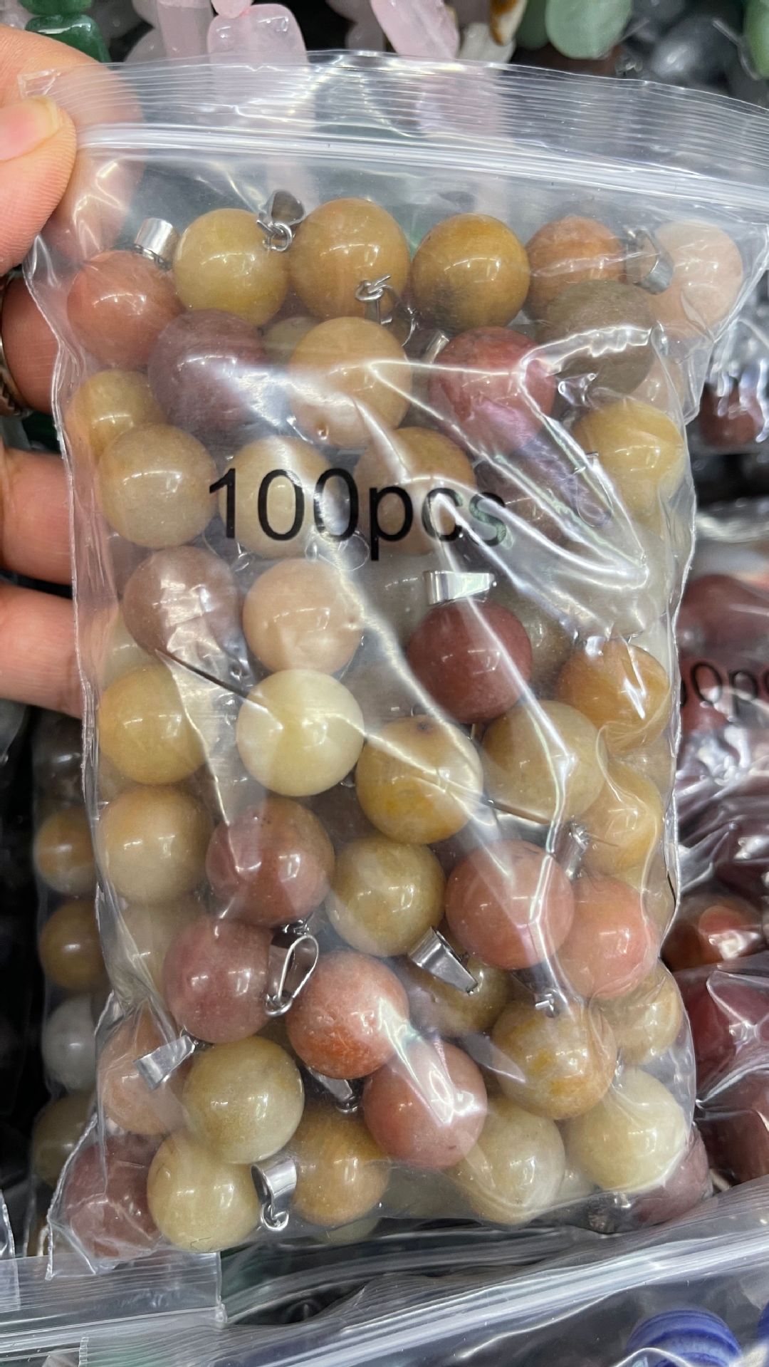 Fashion Ball Crystal Polishing Womenu0027S Pendant Necklace 1 Piece