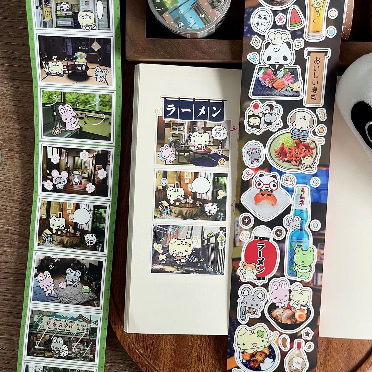 Оригинал Waka «Machi Comics» Наклейка рулон для фильма Cut DIY материал милый справочник декорации древний коллаж комиксы