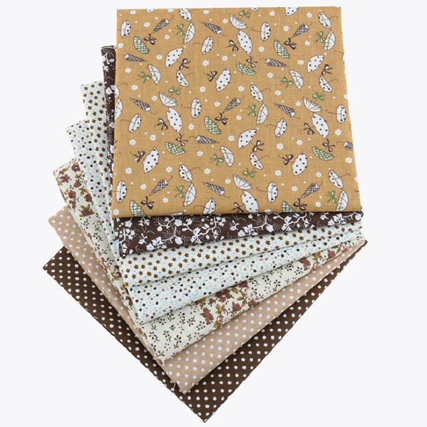 7 pieces brown*7 pieces 50*50cm