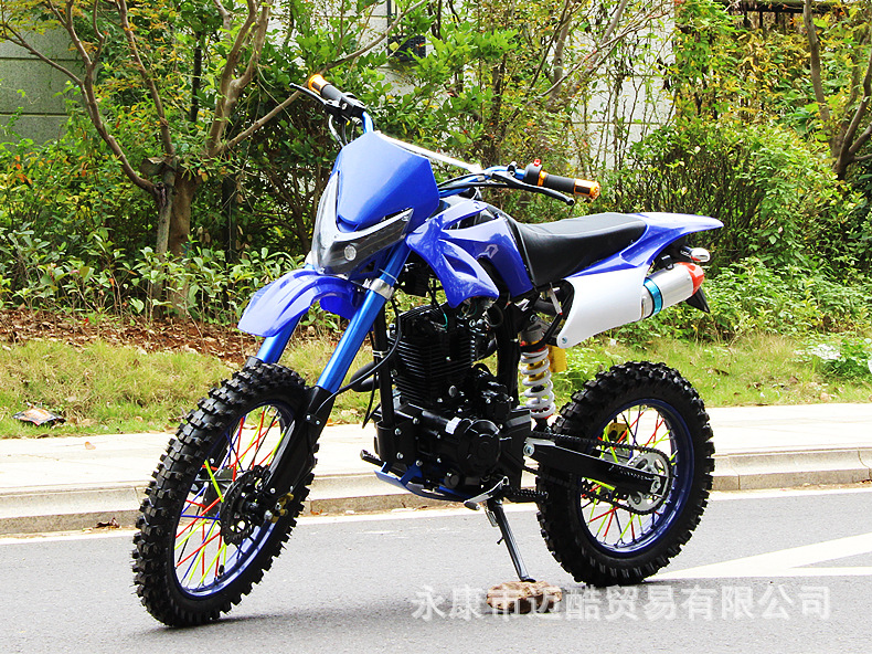 150Cc Two-Wheeled Off-Road Motorcycle, Fuel-Powered Mountain Bike, Venue-Level High-Speed Competition Adult Off-Road Vehicle