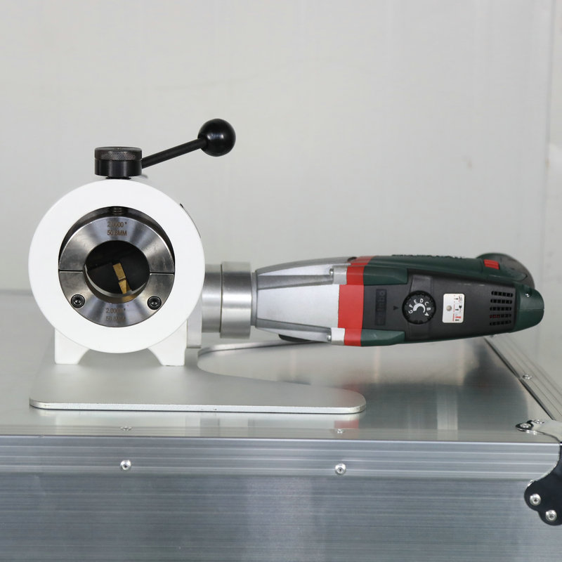 卫生级不锈钢管子平口机 便携式平口机