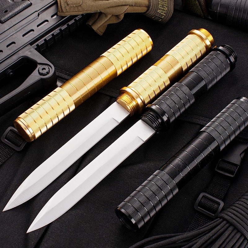 户外锋利防身刀具随身携带野营高硬度不锈钢直刀多功能防身小直刀