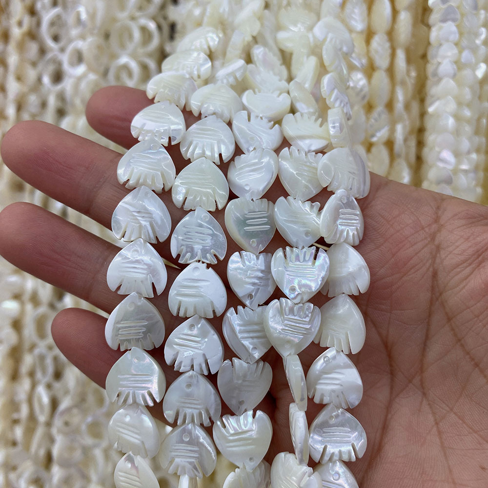 天然海水貝殻散珠白蝶貝彫刻珠diyアクセサリークロスボーダー専用即売販売品