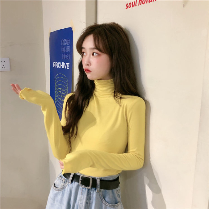 노란색