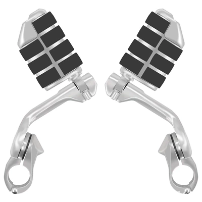 Harley Motorcycle Modified Foot Motorcycle pedals - silver