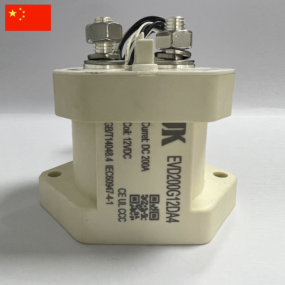200A无极性带辅助开关接触器 EVD200G12DA4 直流接触器