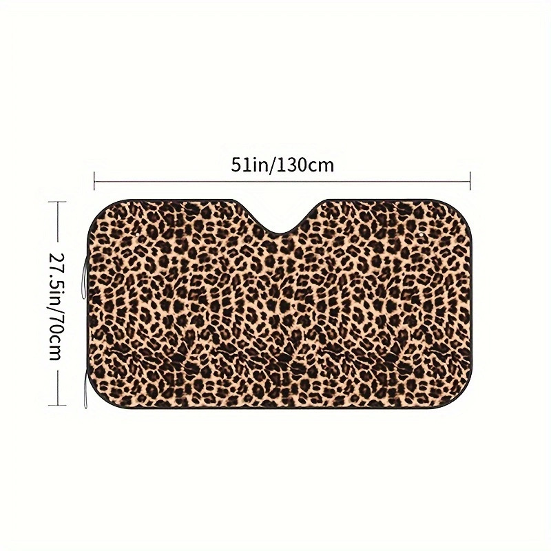 Cross-Border Hot-Selling Front Windshield Heat-Insulating Sunshade Car Universal Aluminum Foil Sunshade Easy to Install and Store