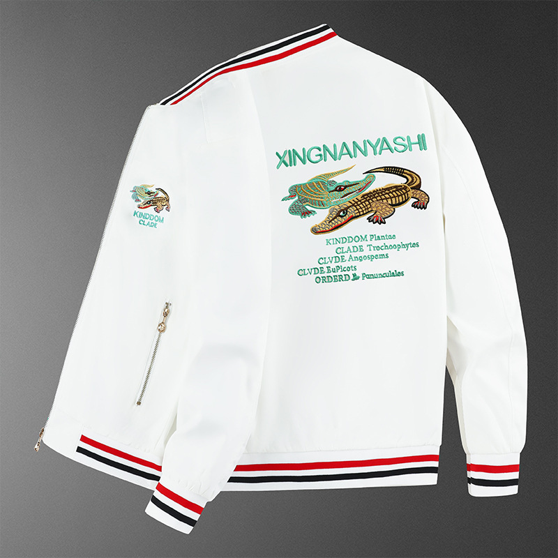 Trendy Men's Jacket with Heavy Embroidery, Chinese Style, Stylish and Fashionable Trendy Men's Jacket with Heavy Embroidery, Chinese Style, Stylish and Fashionable