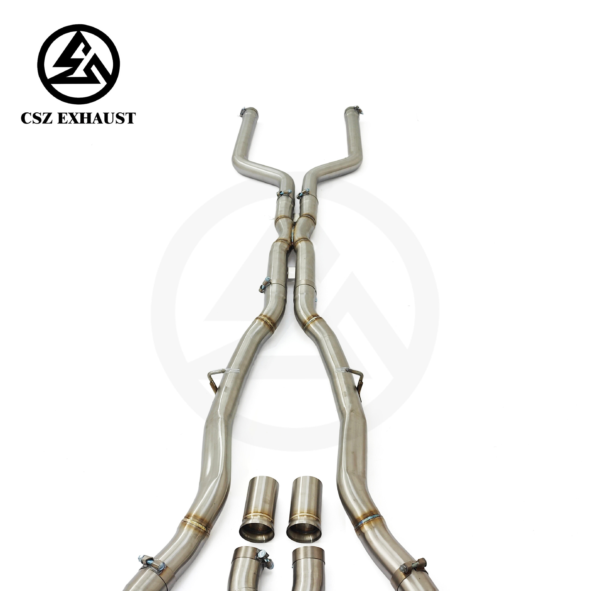 Suitable for BMW X5 X6 M50i G05 G06 V8 4.4T mid-rear exhaust system