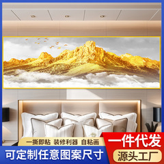 寝室のベッドの上の装飾画の自己接着の壁のステッカーはホテルのホテルの客間の部屋のソファーの背景の壁の壁紙を描いて絵を貼ります。