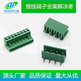 Plug-in terminal post opening seal connector 7.62/5.08/3.81/3.5mm
