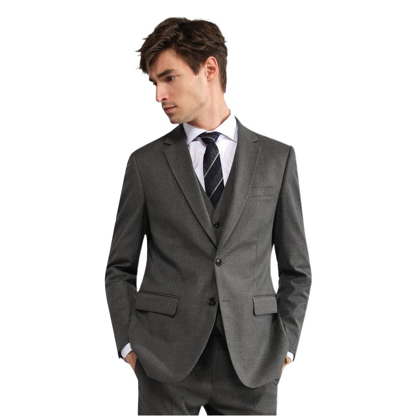 116 Business Work Clothing Professional Suit Men's Outwear Formal Wear No-Iron Men's Suit Slim White Collar Small Suit Jacket