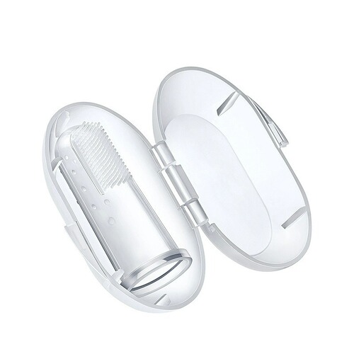 Baby toothbrush children's soft-bristled silicone finger cot toothbrush baby newborn oral cleaner cleaning manufacturer wholesale