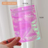 Plastic transparent storage system, makeup brushes bag, pack, increased thickness