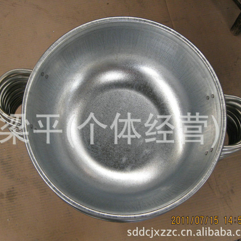 亚马逊跨进批发470镀锌铁盆现货速发 量大优惠镀锌铁盆子