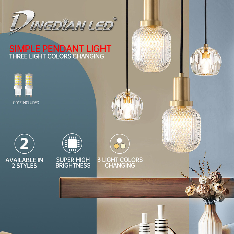 Nordic Entry Luxury Crystal Chandelier Duplex Staircase Lamps Living Room Lamps Personalized Art Restaurant Bar Chandelier