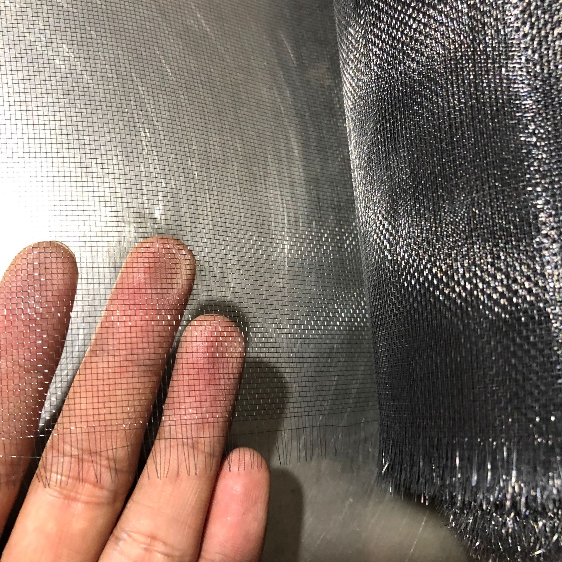 耐高温网钨网现货销售0.5米宽钨丝编织网丝粗1mm丝纯钨材质网